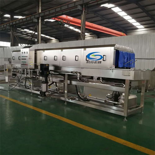 岳陽塑料周轉(zhuǎn)筐隧道式洗筐機(jī)哪家便宜